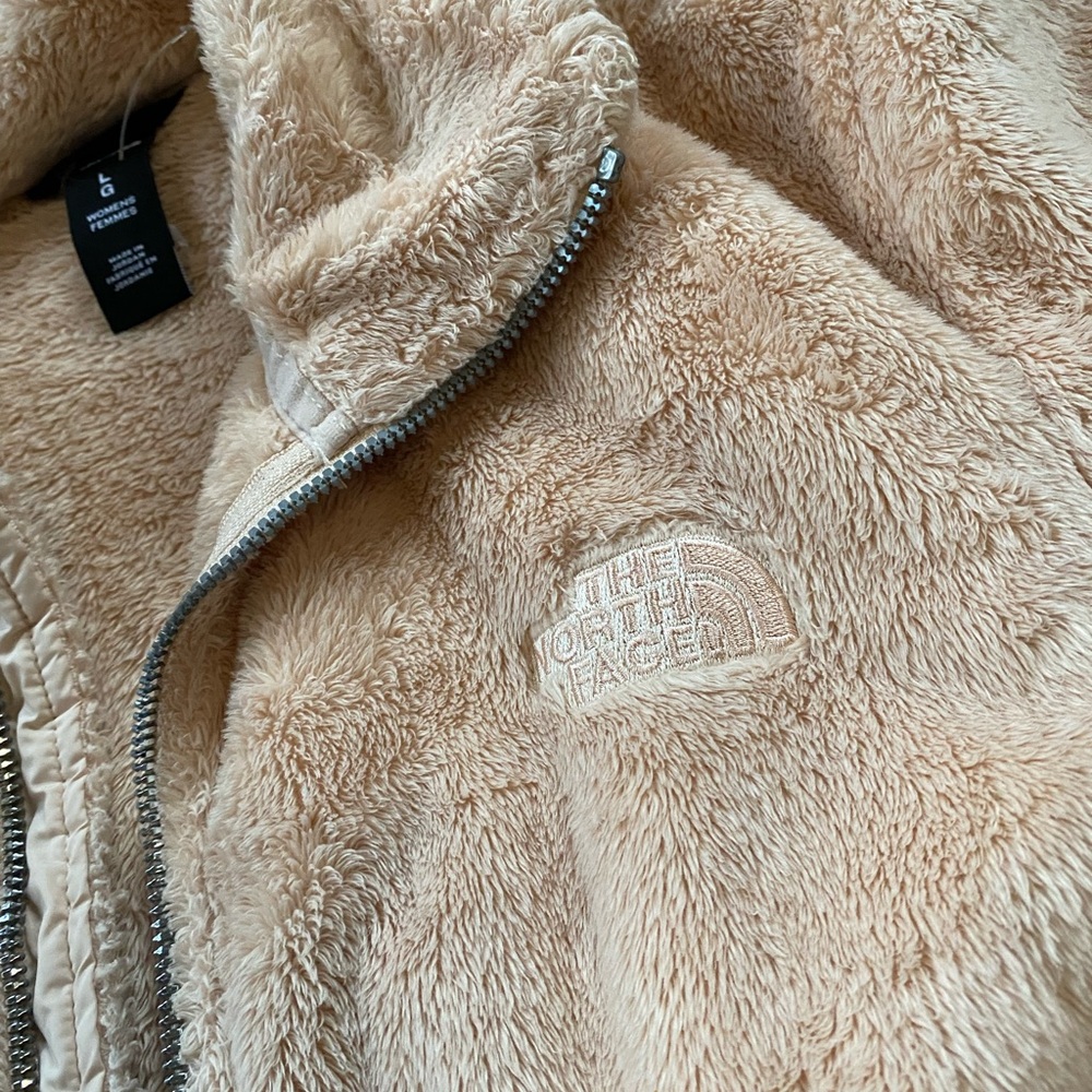 North face furry jacket